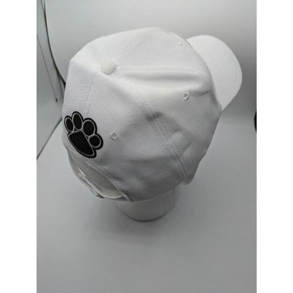 Puppy Dog Embroidered White Baseball Cap King Charles Cavalier Cute - Picture 5 of 7